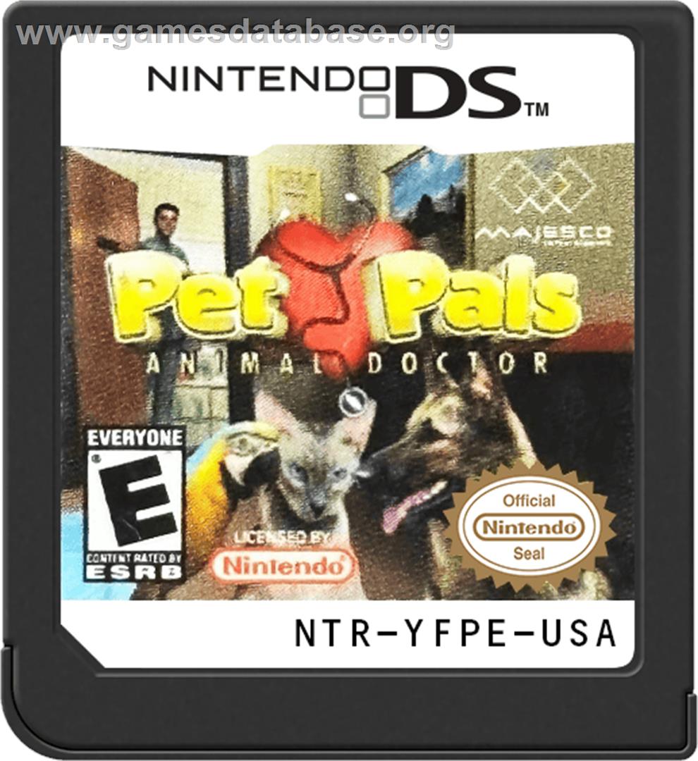 Pet Pals - Animal Doctor - Nintendo DS - Artwork - Cartridge