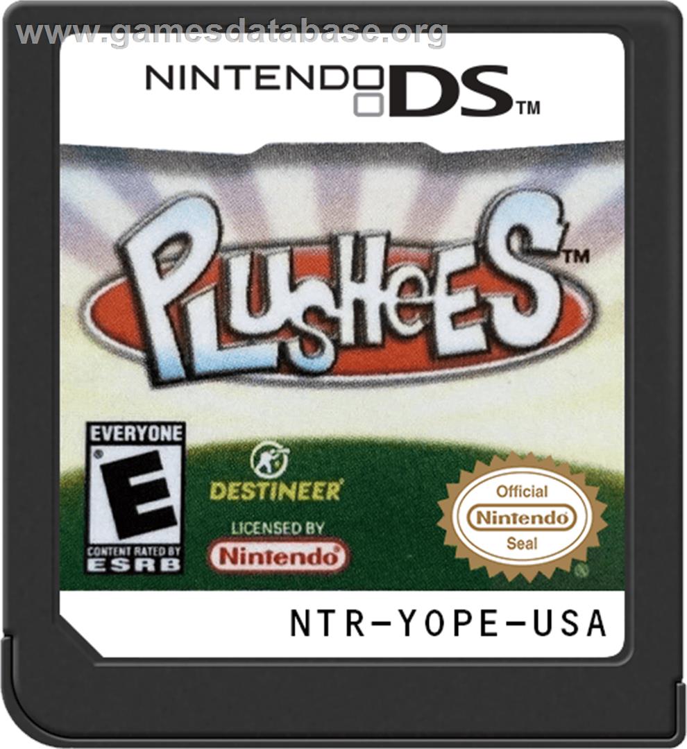 Plushees - Nintendo DS - Artwork - Cartridge
