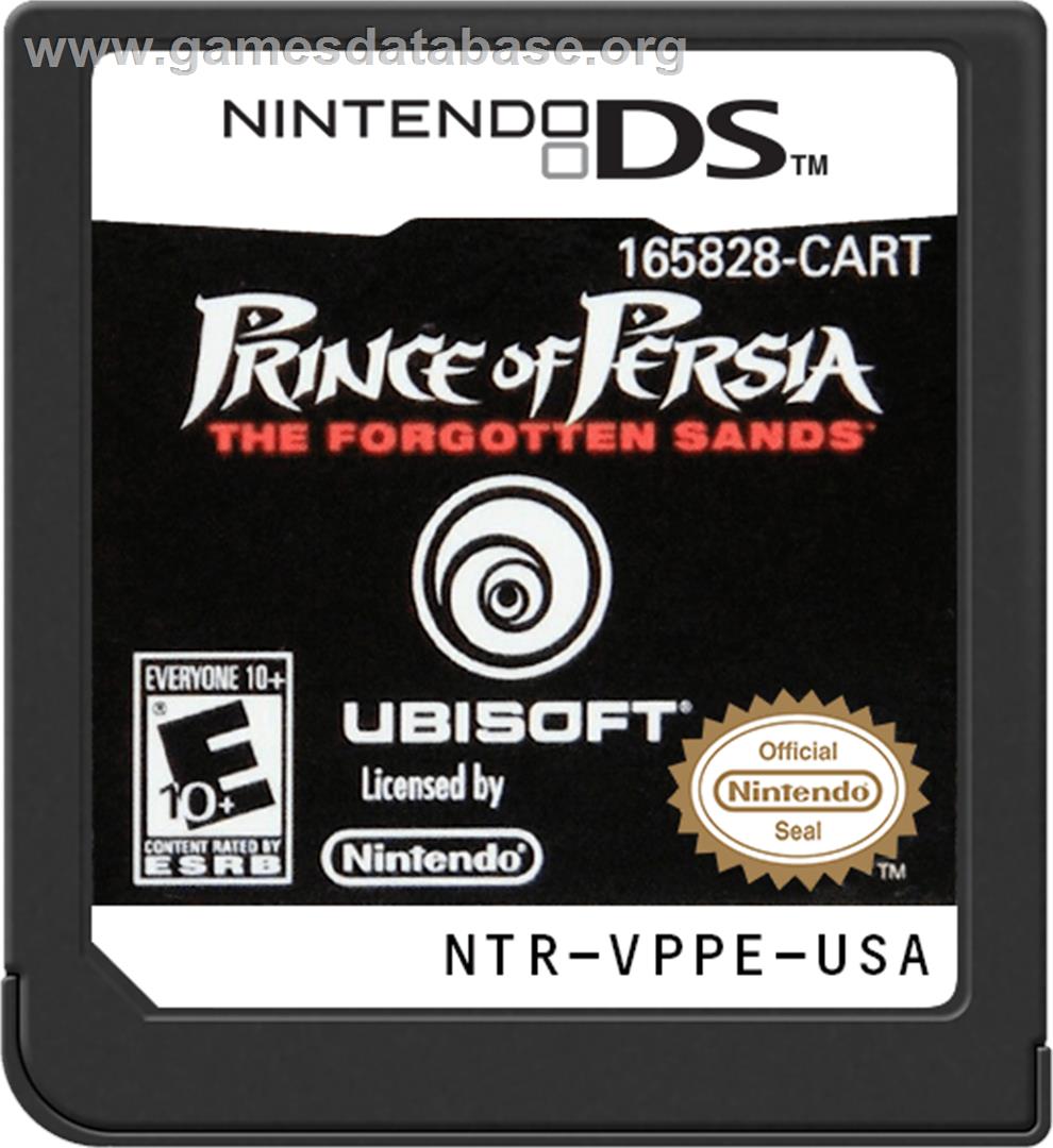 Prince Of Persia - Les Sables Oubliés - Nintendo DS - Artwork - Cartridge