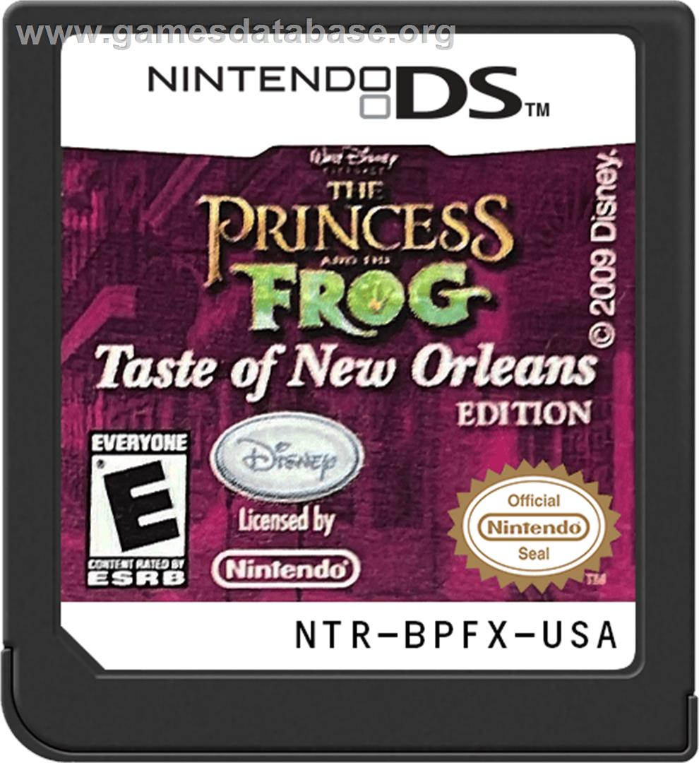 Princesse Et La Grenouille, La - Nintendo DS - Artwork - Cartridge