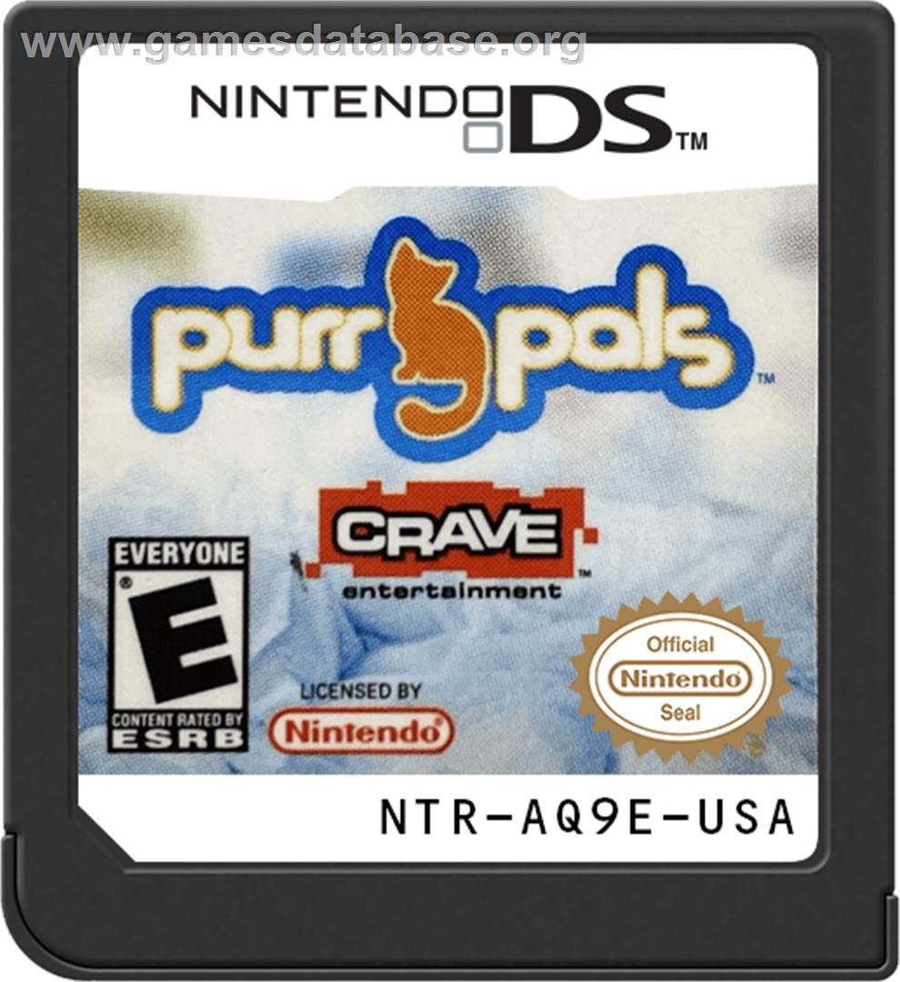 Purr Pals - Nintendo DS - Artwork - Cartridge