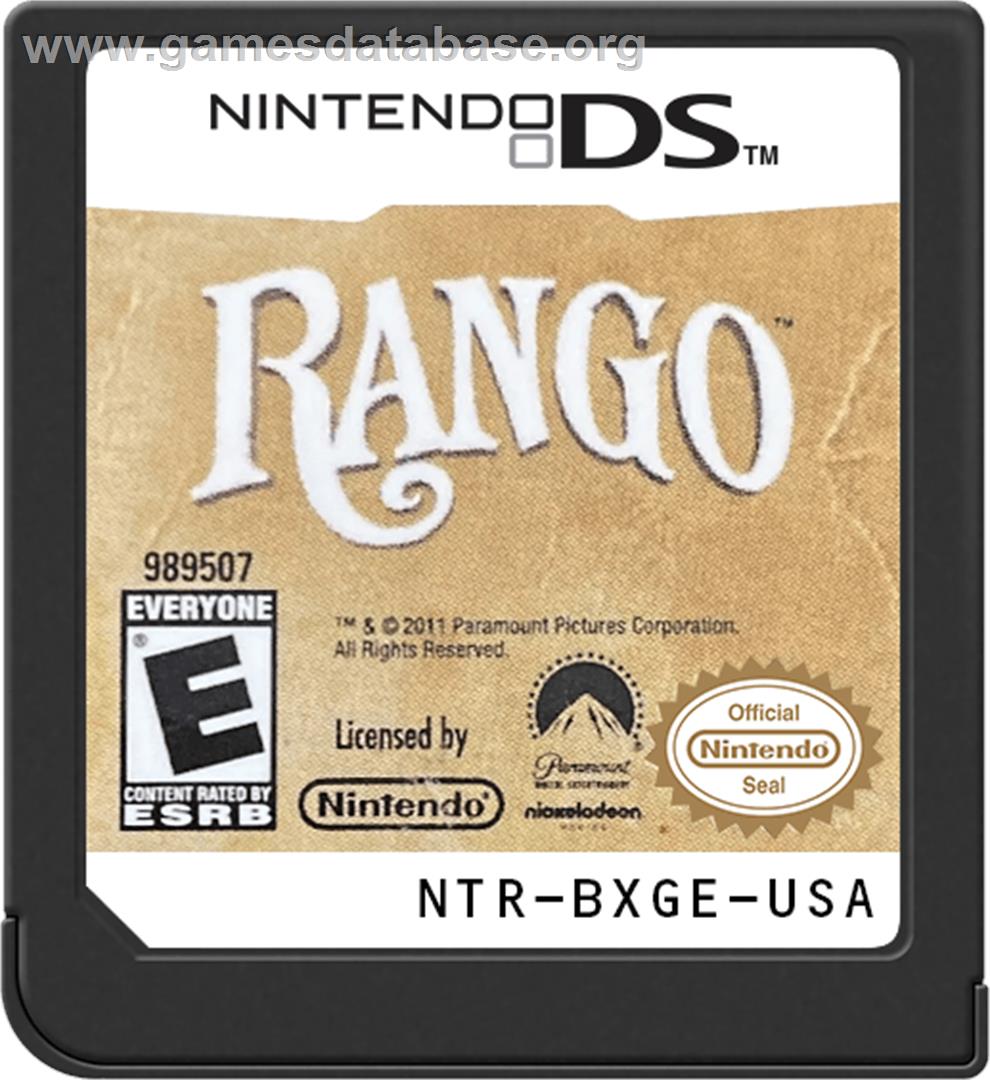 Rango - Nintendo DS - Artwork - Cartridge
