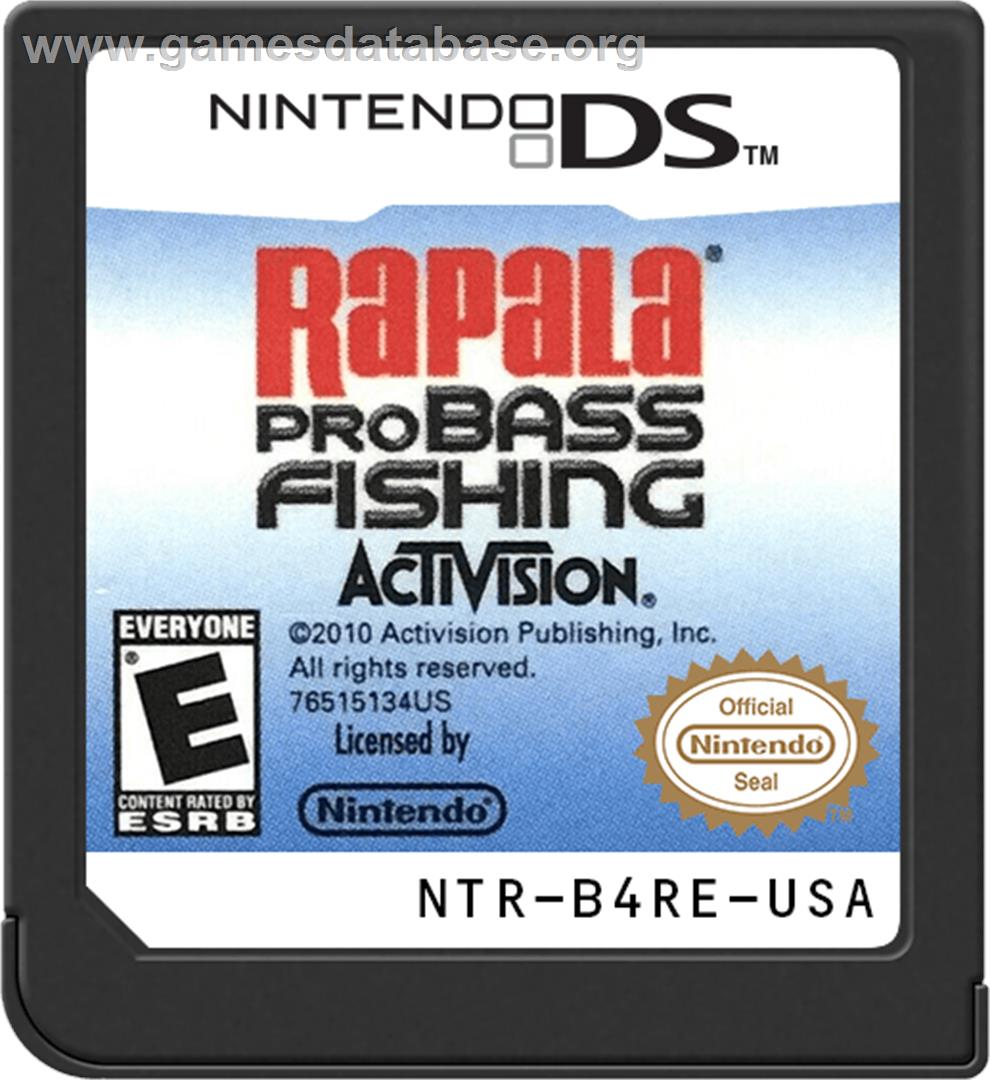 Rapala Pro Bass Fishing - Nintendo DS - Artwork - Cartridge