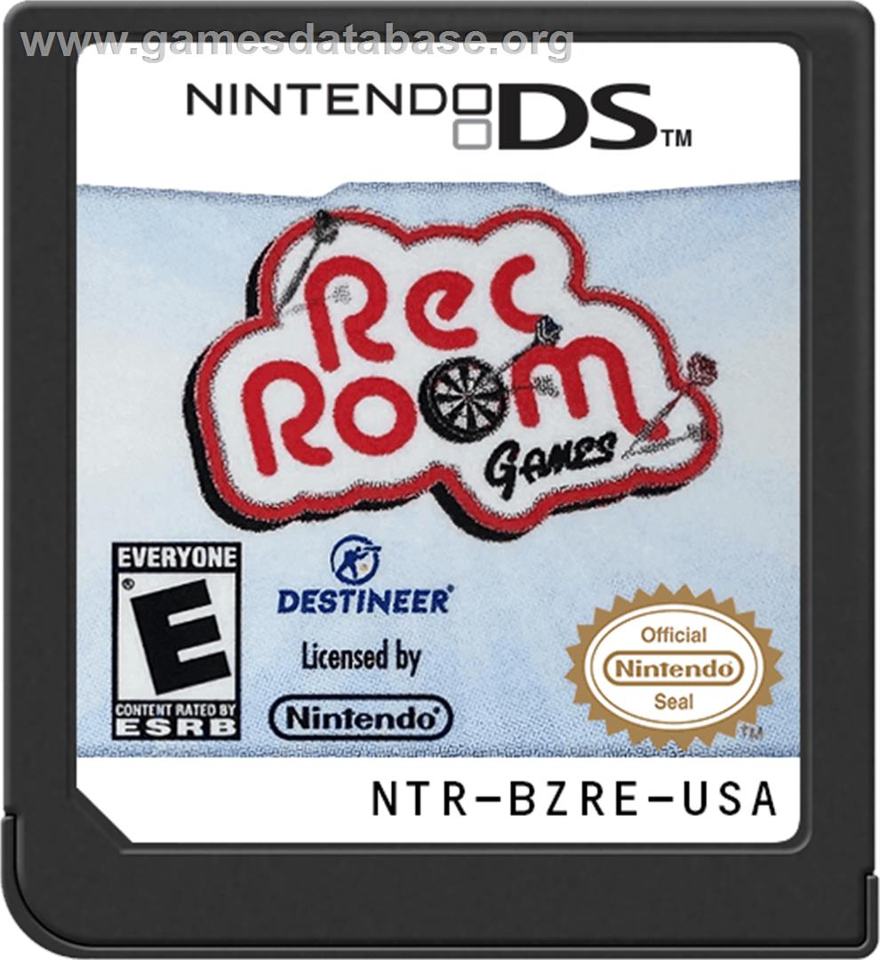 Rec Room Games - Nintendo DS - Artwork - Cartridge