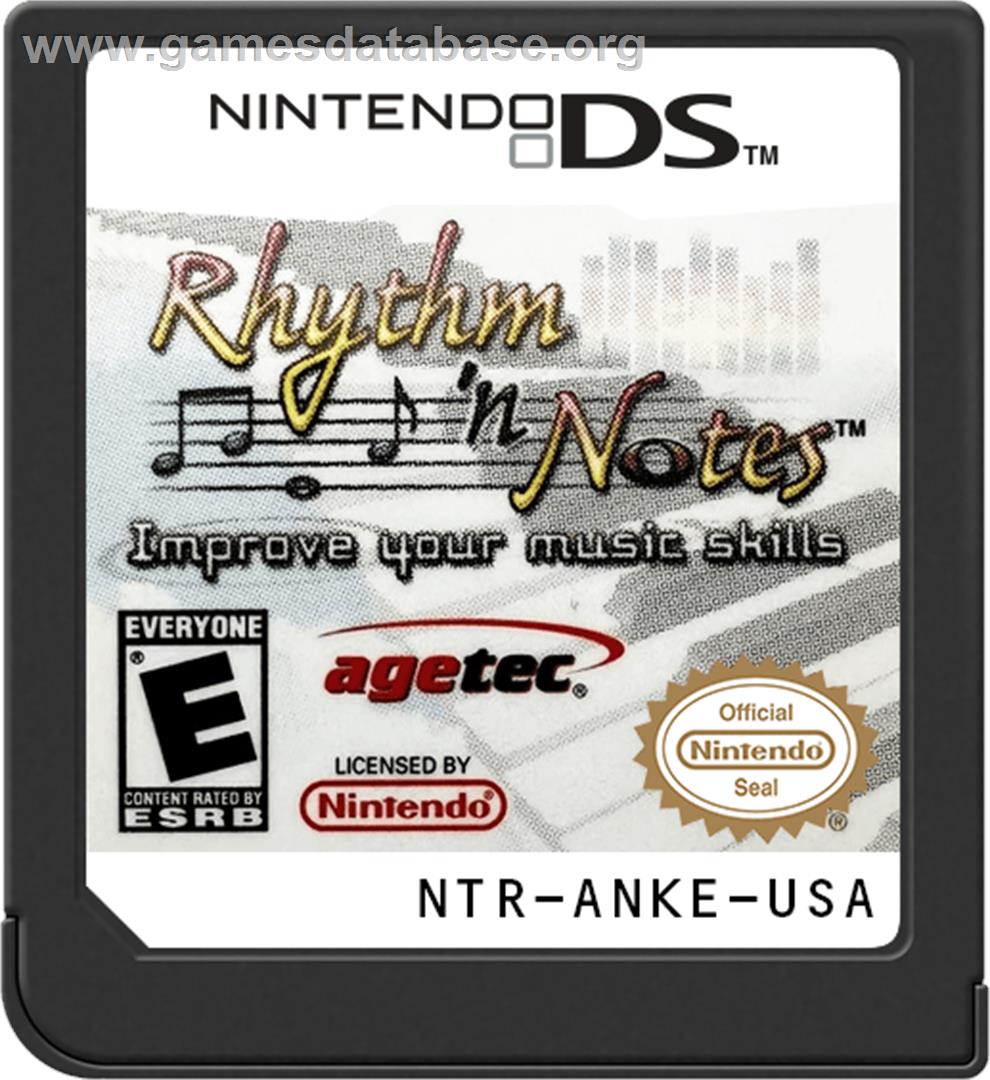 Rhythm 'n Notes - Nintendo DS - Artwork - Cartridge
