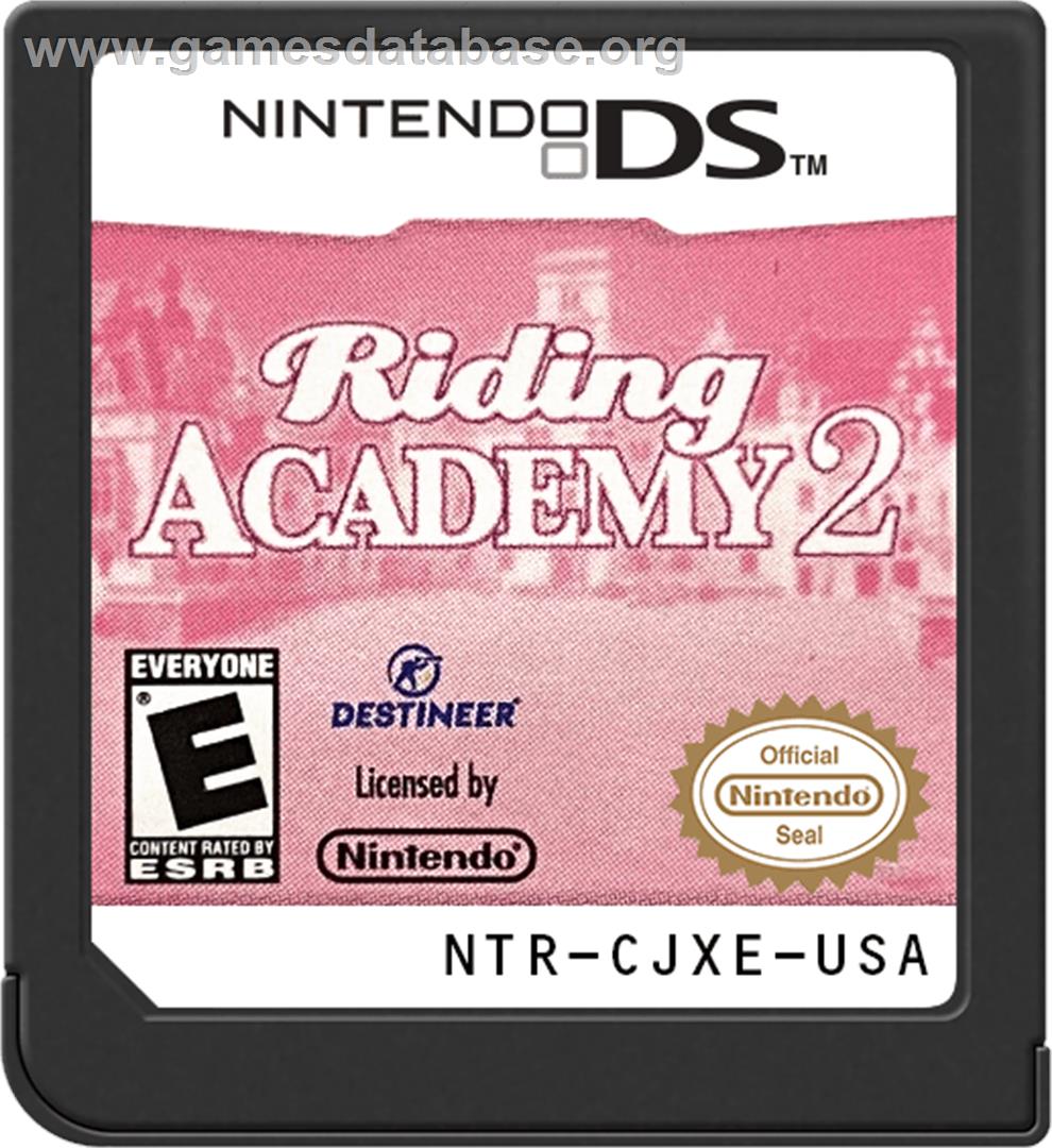 Riding Academy 2 - Nintendo DS - Artwork - Cartridge