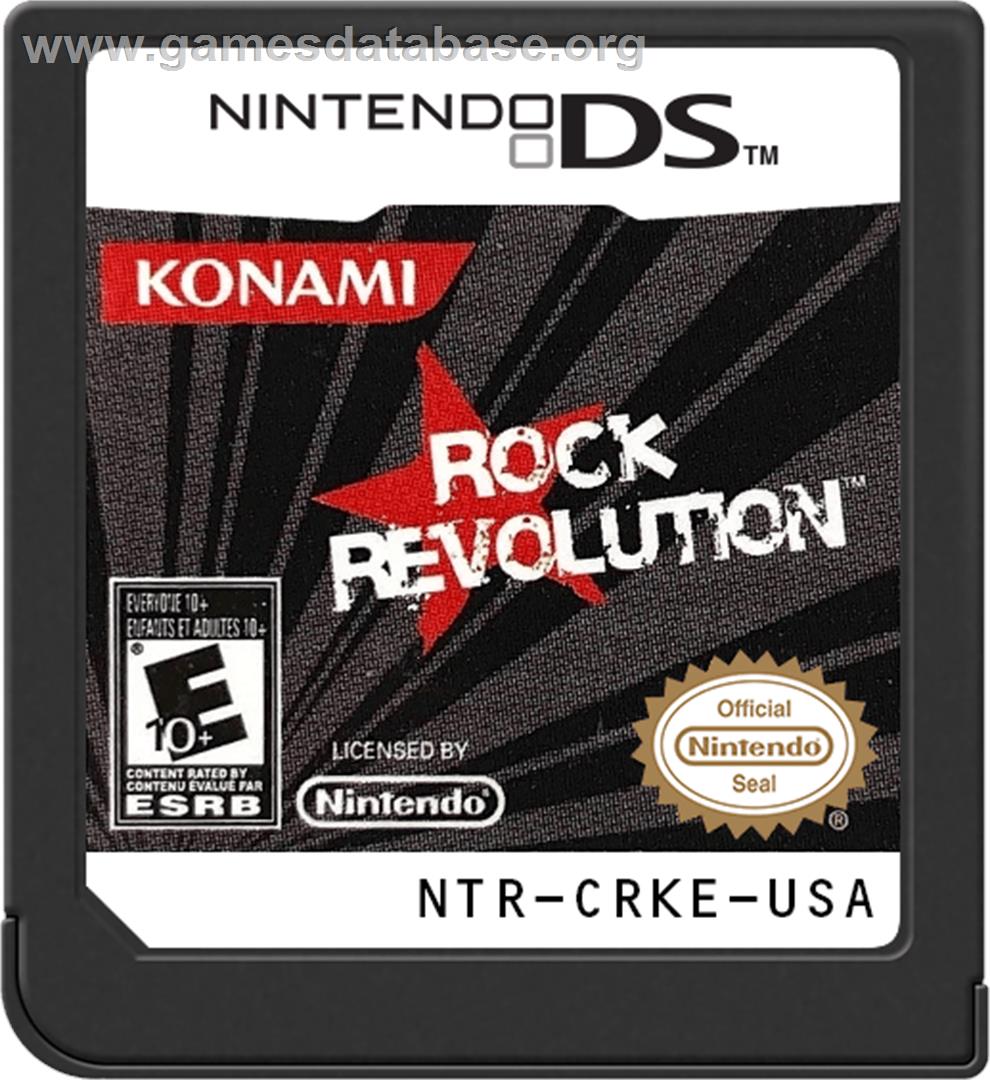 Rock Revolution - Nintendo DS - Artwork - Cartridge