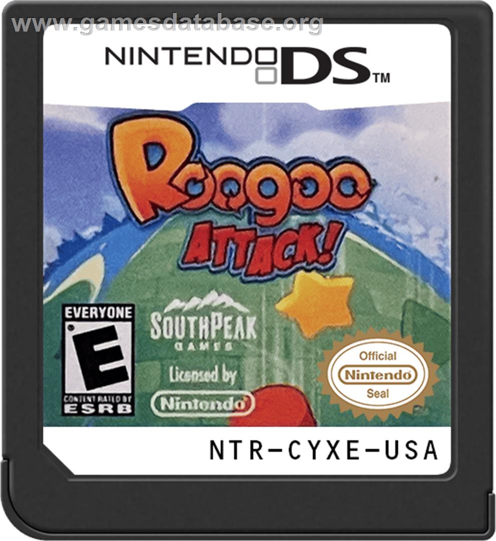 Roogoo Attack! - Nintendo DS - Artwork - Cartridge