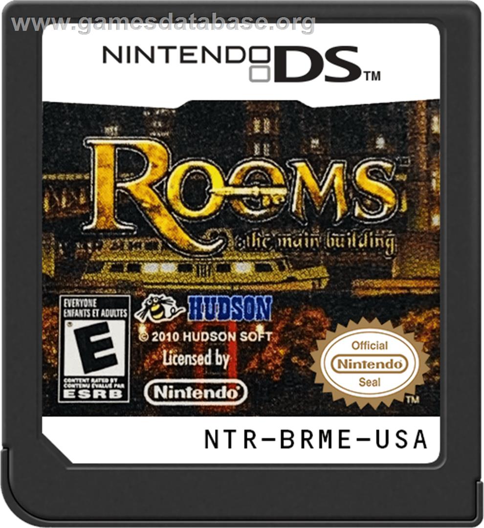 Rooms - The Main Building - Nintendo DS - Artwork - Cartridge