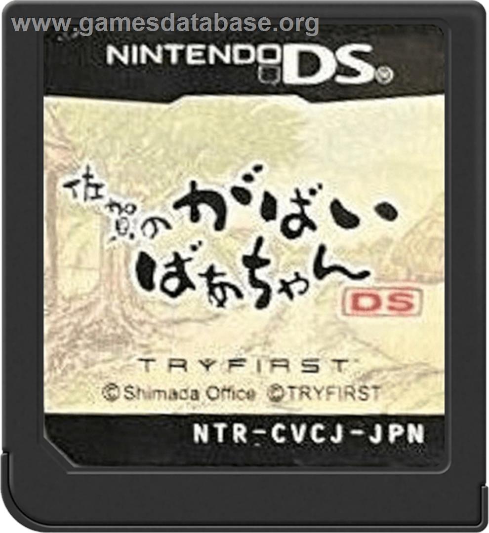 Saga No Gabai Baachan Ds - Nintendo DS - Artwork - Cartridge