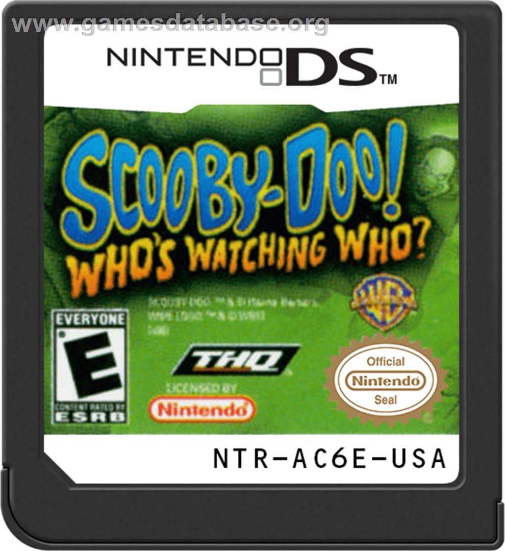 Scooby-doo! - Qui Regarde Qui - Nintendo DS - Artwork - Cartridge