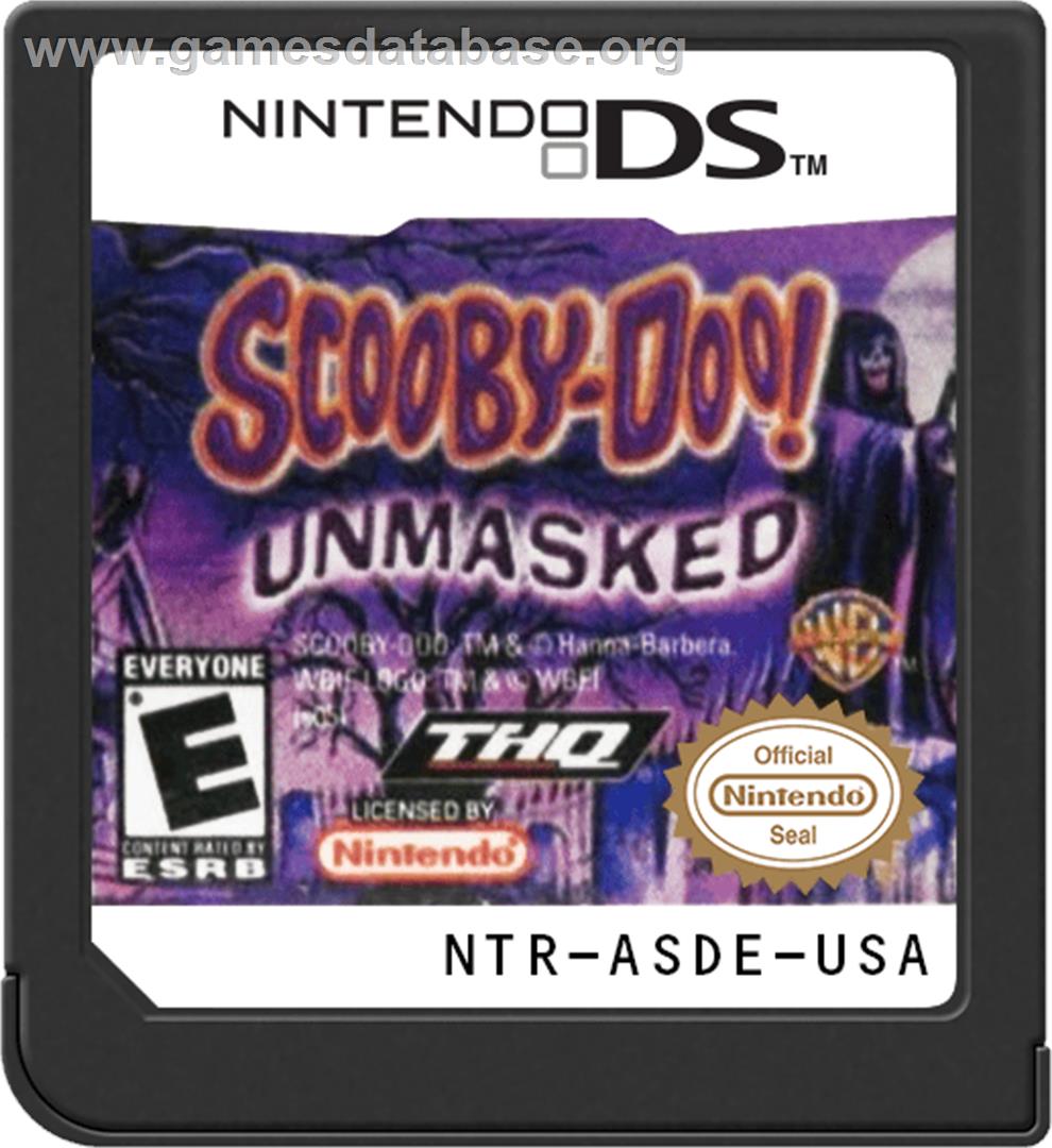 Scooby-doo! - Unmasked - Nintendo DS - Artwork - Cartridge