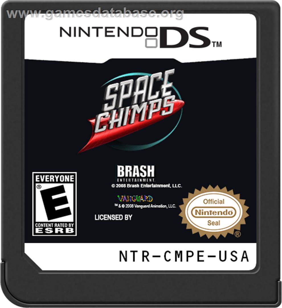 Space Chimps - Nintendo DS - Artwork - Cartridge