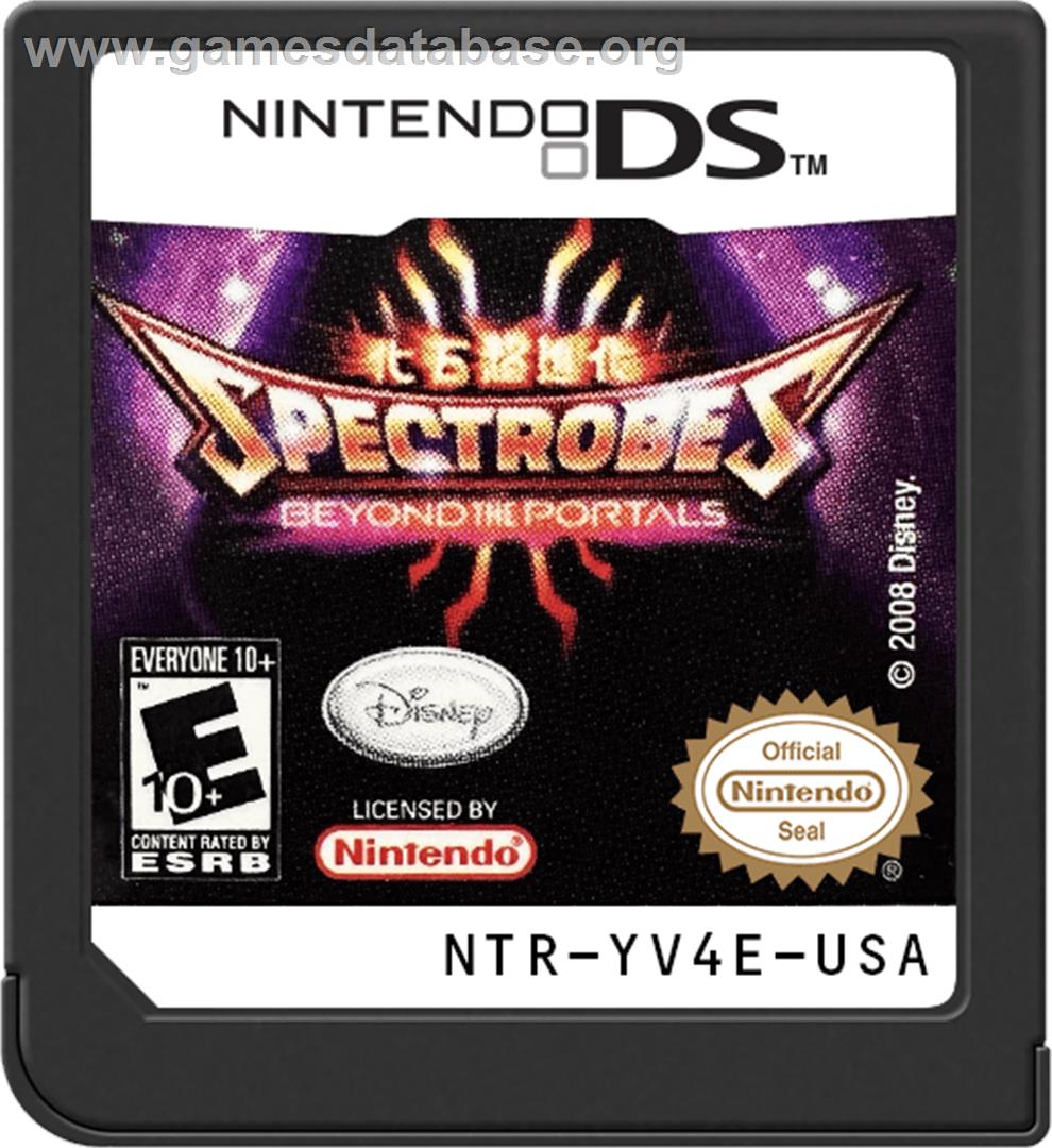 Spectrobes - Beyond The Portals - Nintendo DS - Artwork - Cartridge