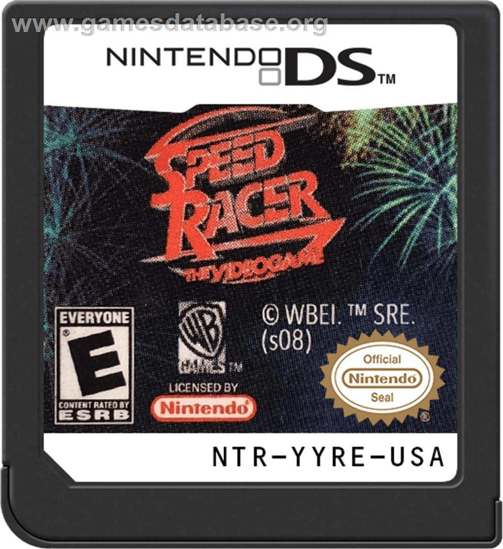 Speed Racer - Le Jeu Vidéo - Nintendo DS - Artwork - Cartridge