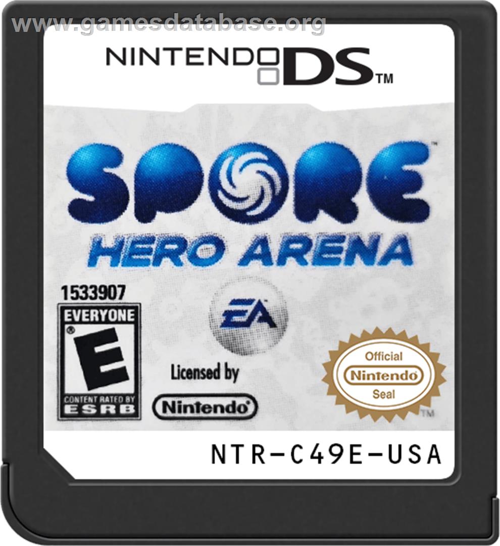 Spore - La Bataille Des Héros - Nintendo DS - Artwork - Cartridge