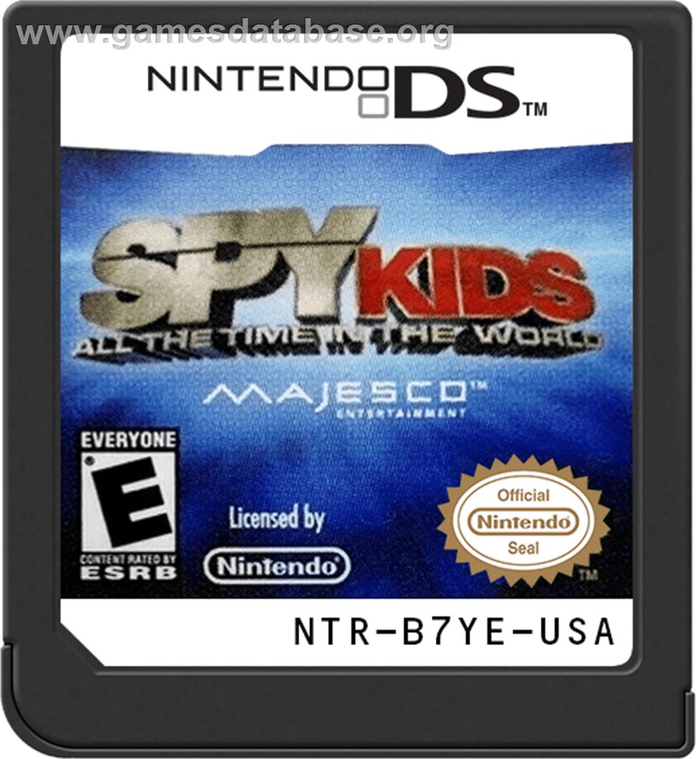 Spy Kids - All The Time In The World - Nintendo DS - Artwork - Cartridge