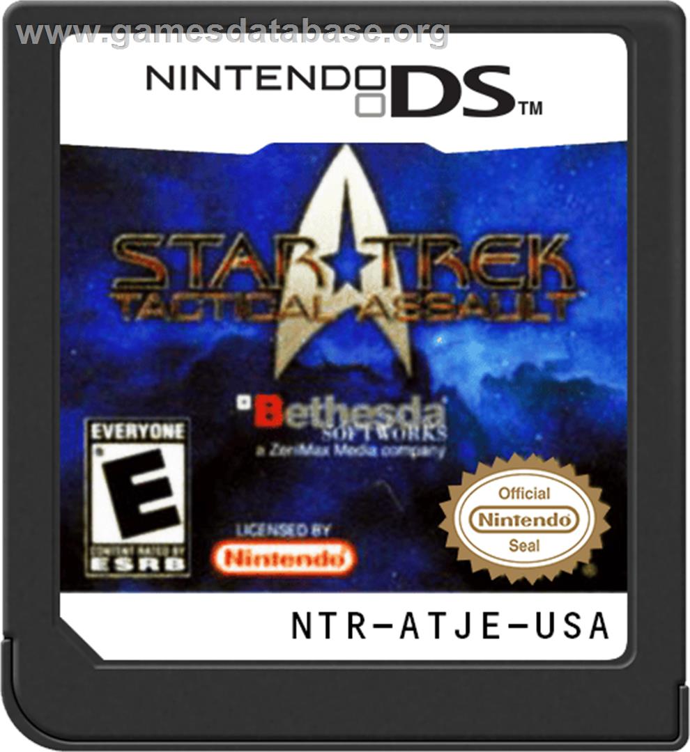 Star Trek - Tactical Assault - Nintendo DS - Artwork - Cartridge