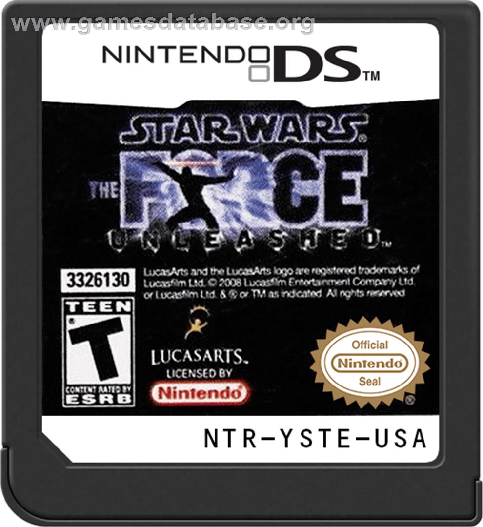 Star Wars - Le Pouvoir De La Force - Nintendo DS - Artwork - Cartridge
