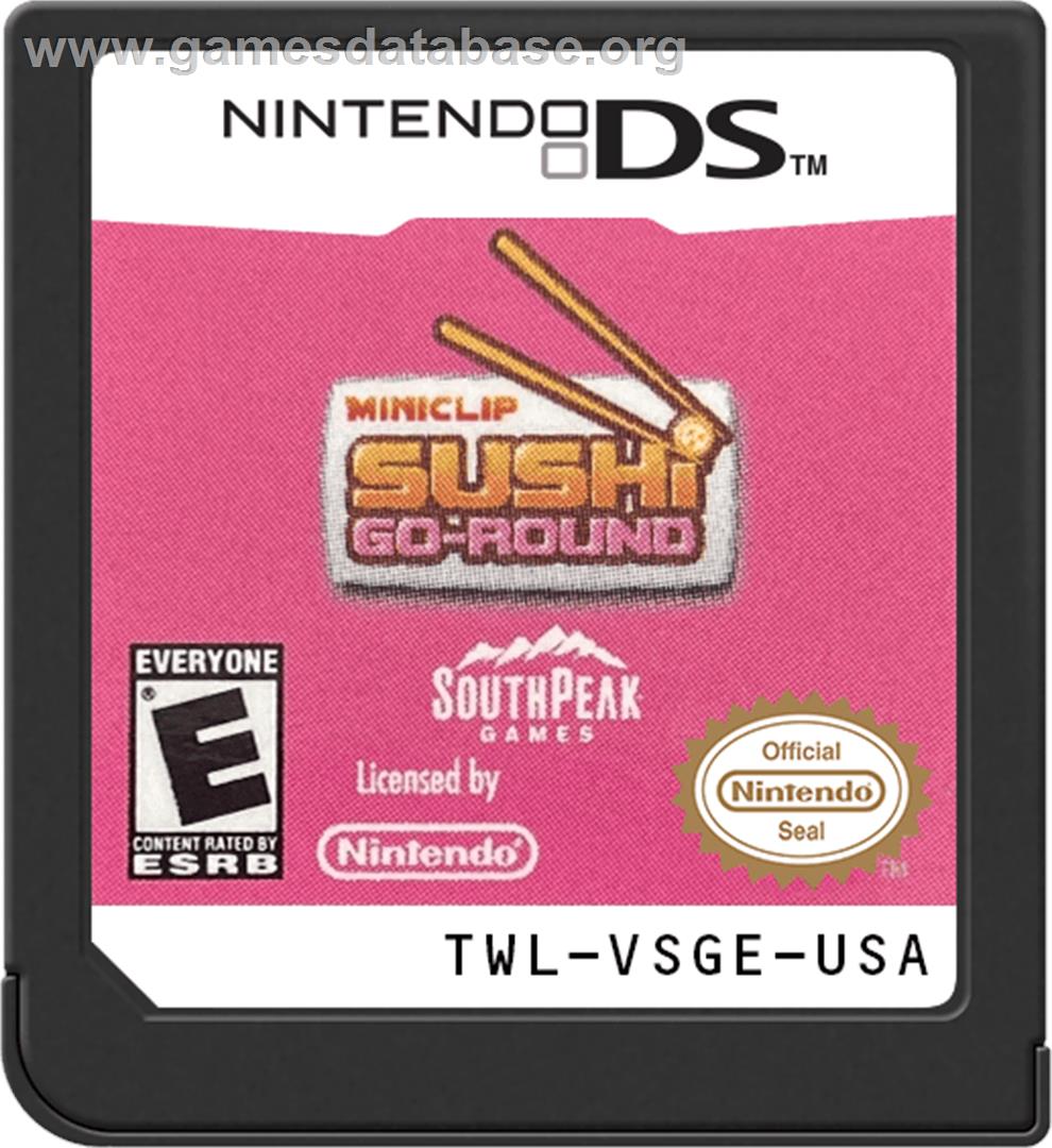 Sushi Go Round - Nintendo DS - Artwork - Cartridge