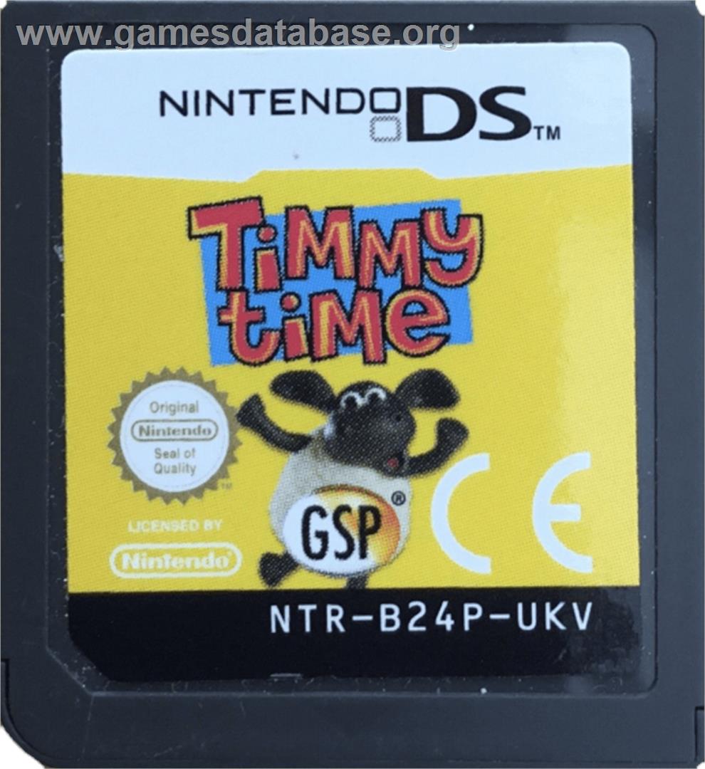 Timmy Time - Nintendo DS - Artwork - Cartridge