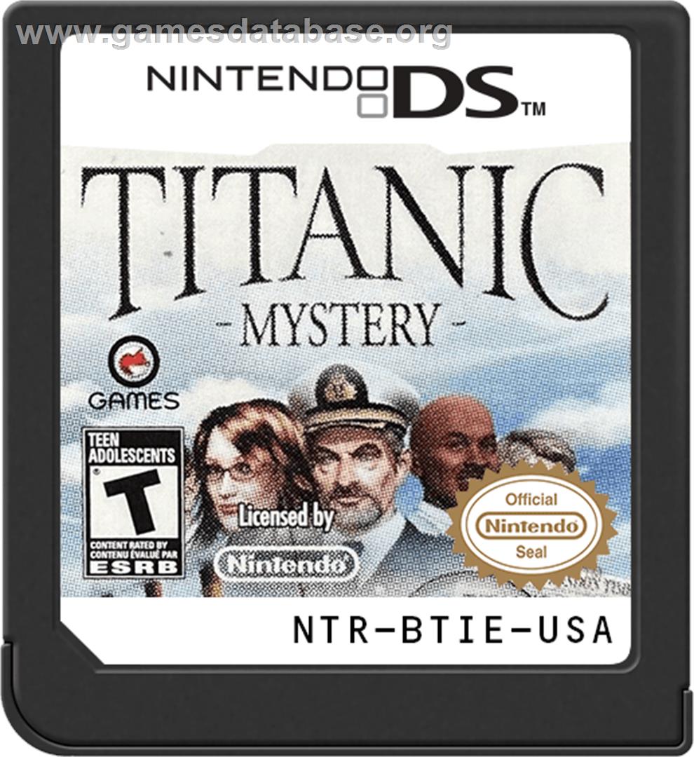 Titanic Mystery - Nintendo DS - Artwork - Cartridge