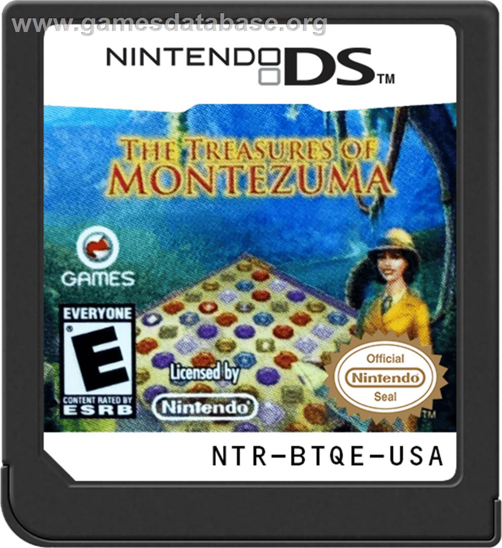 Treasures Of Montezuma, The - Nintendo DS - Artwork - Cartridge