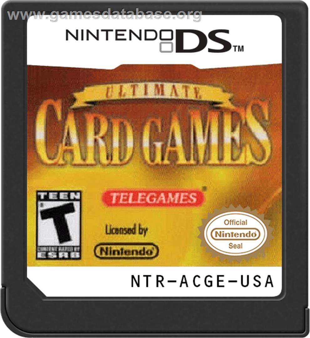 Ultimate Card Games - Nintendo DS - Artwork - Cartridge