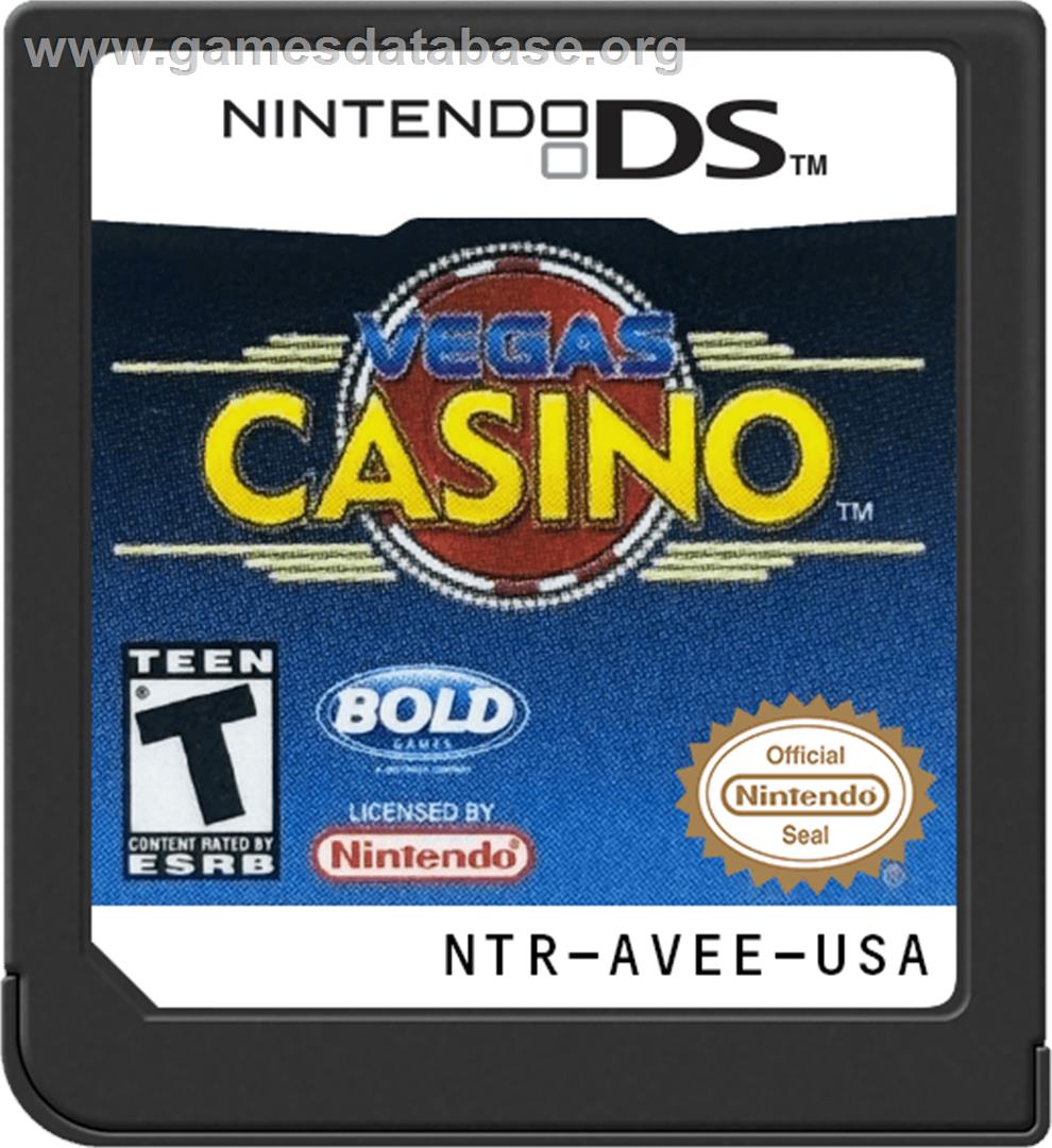 Vegas Casino - Nintendo DS - Artwork - Cartridge