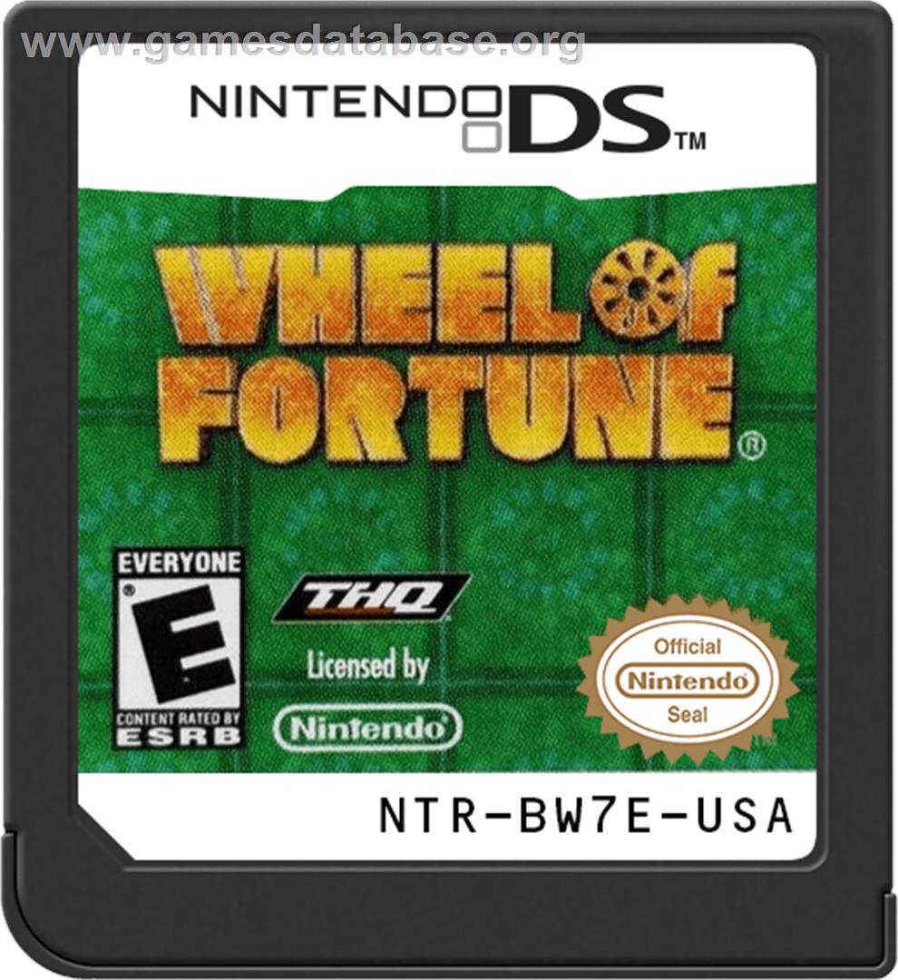 Wheel Of Fortune - Nintendo DS - Artwork - Cartridge