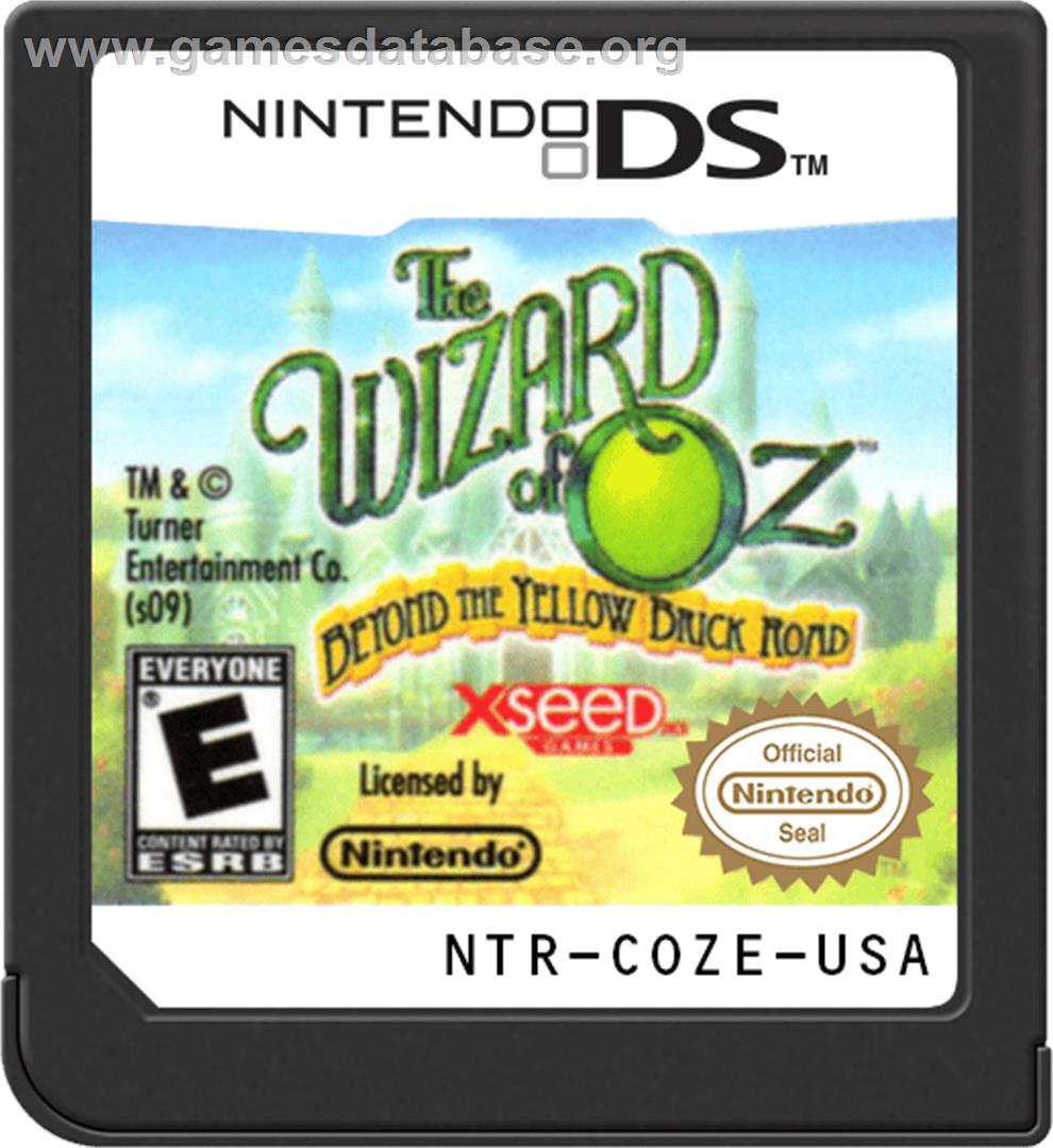 Wizard Of Oz - Beyond The Yellow Brick Road, The - Nintendo DS - Artwork - Cartridge
