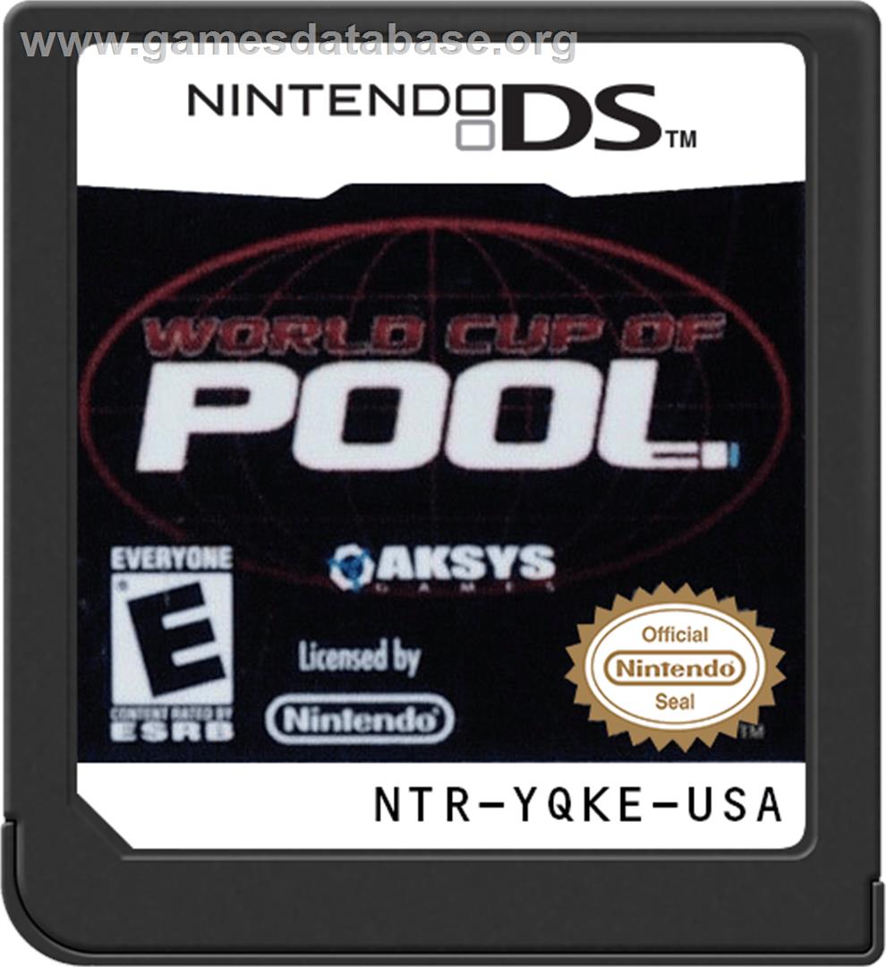 World Cup Of Pool - Nintendo DS - Artwork - Cartridge