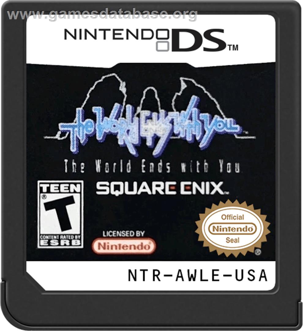 World Ends With You, The - Nintendo DS - Artwork - Cartridge