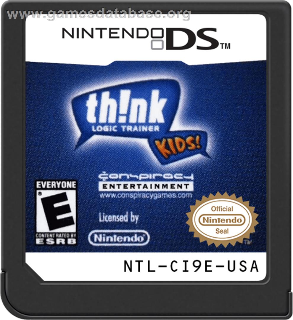 th!nk - Logic Trainer - KIDS! - Nintendo DS - Artwork - Cartridge