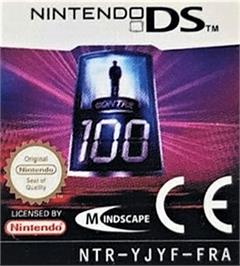 Top of cartridge artwork for 1 Contre 100 on the Nintendo DS.