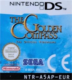 Top of cartridge artwork for Croisée Des Mondes - La Boussole D'or, A, La on the Nintendo DS.