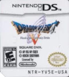 Top of cartridge artwork for Dragon Quest 5 - Hand Of The Heavenly Bride on the Nintendo DS.