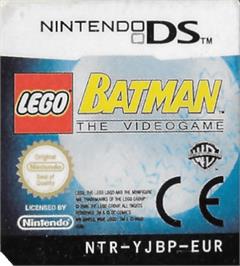 Top of cartridge artwork for Lego Batman - Le Jeu Vidéo on the Nintendo DS.
