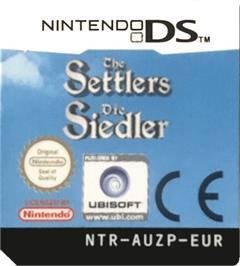 Top of cartridge artwork for Settlers, The on the Nintendo DS.