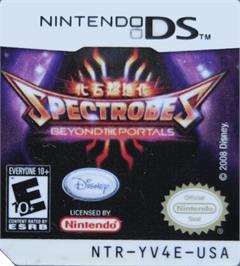 Top of cartridge artwork for Spectrobes - Beyond The Portals on the Nintendo DS.