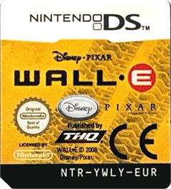 Top of cartridge artwork for Wall-e on the Nintendo DS.