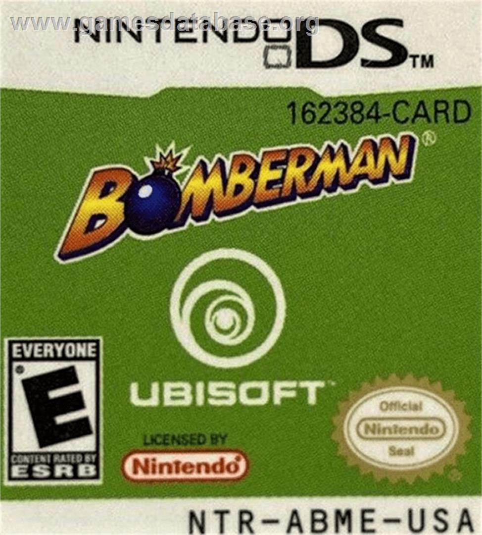 Bomberman - Nintendo DS - Artwork - Cartridge Top