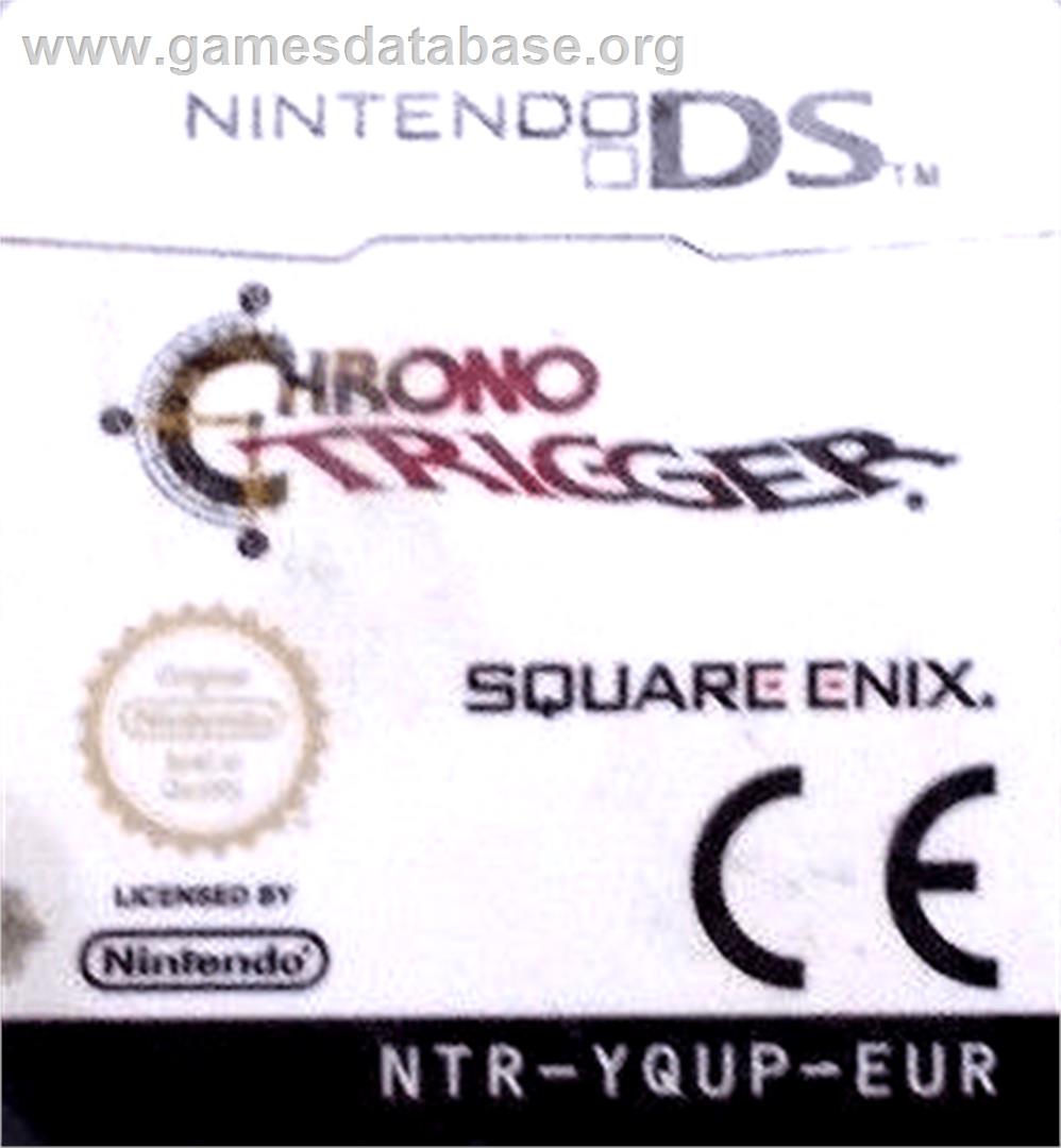 Chrono Trigger - Nintendo DS - Artwork - Cartridge Top