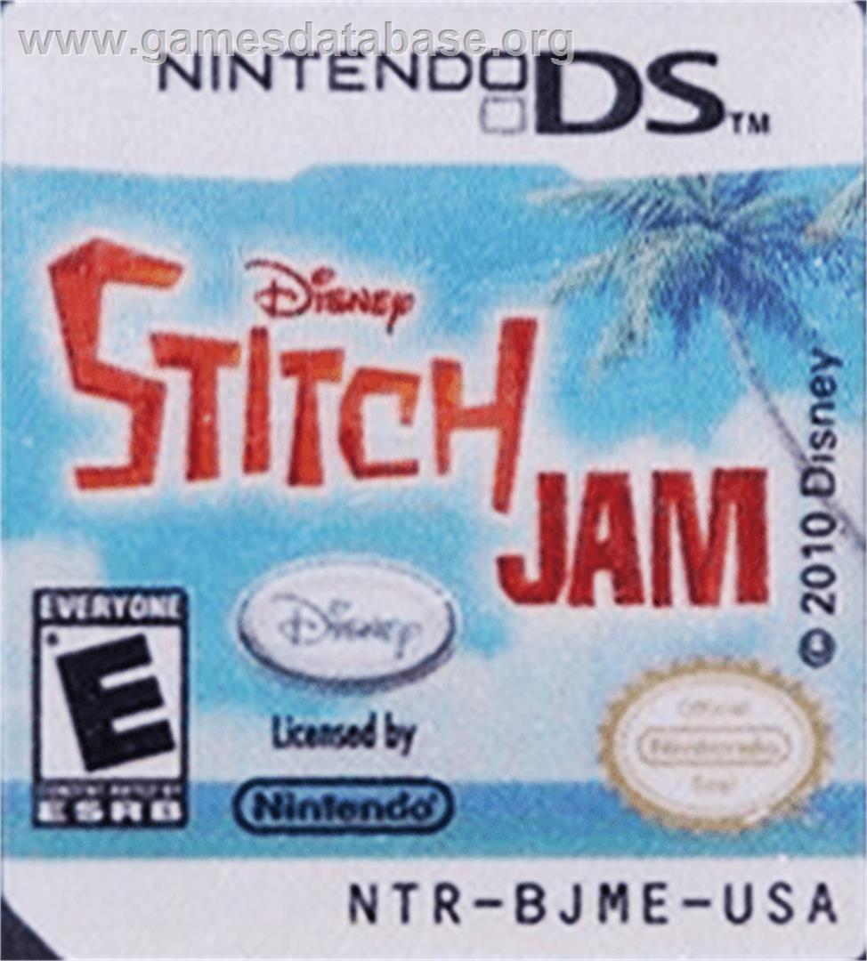 Disney's Stitch Jam - Nintendo DS - Artwork - Cartridge Top