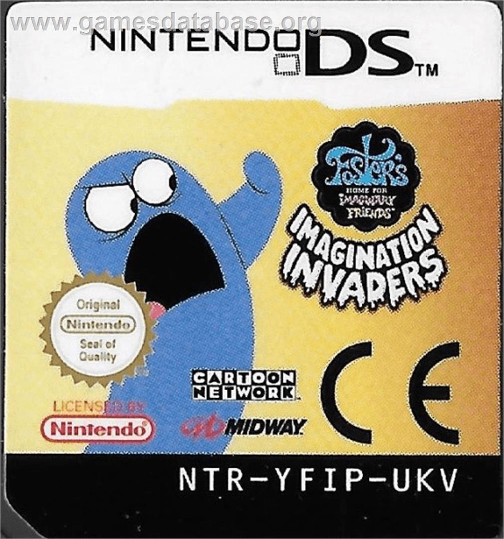 Foster's Home For Imaginary Friends - Imagination Invaders - Nintendo DS - Artwork - Cartridge Top