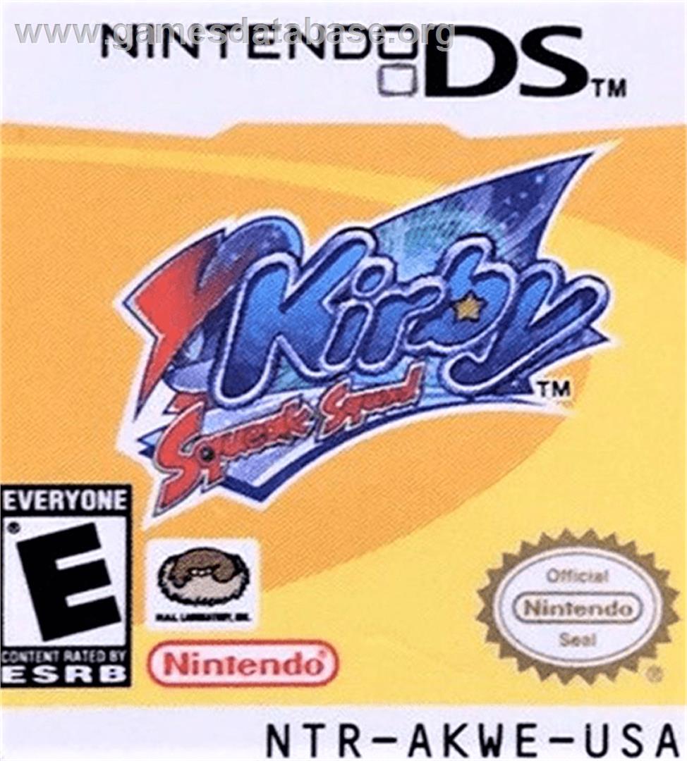 Kirby - Squeak Squad - Nintendo DS - Artwork - Cartridge Top