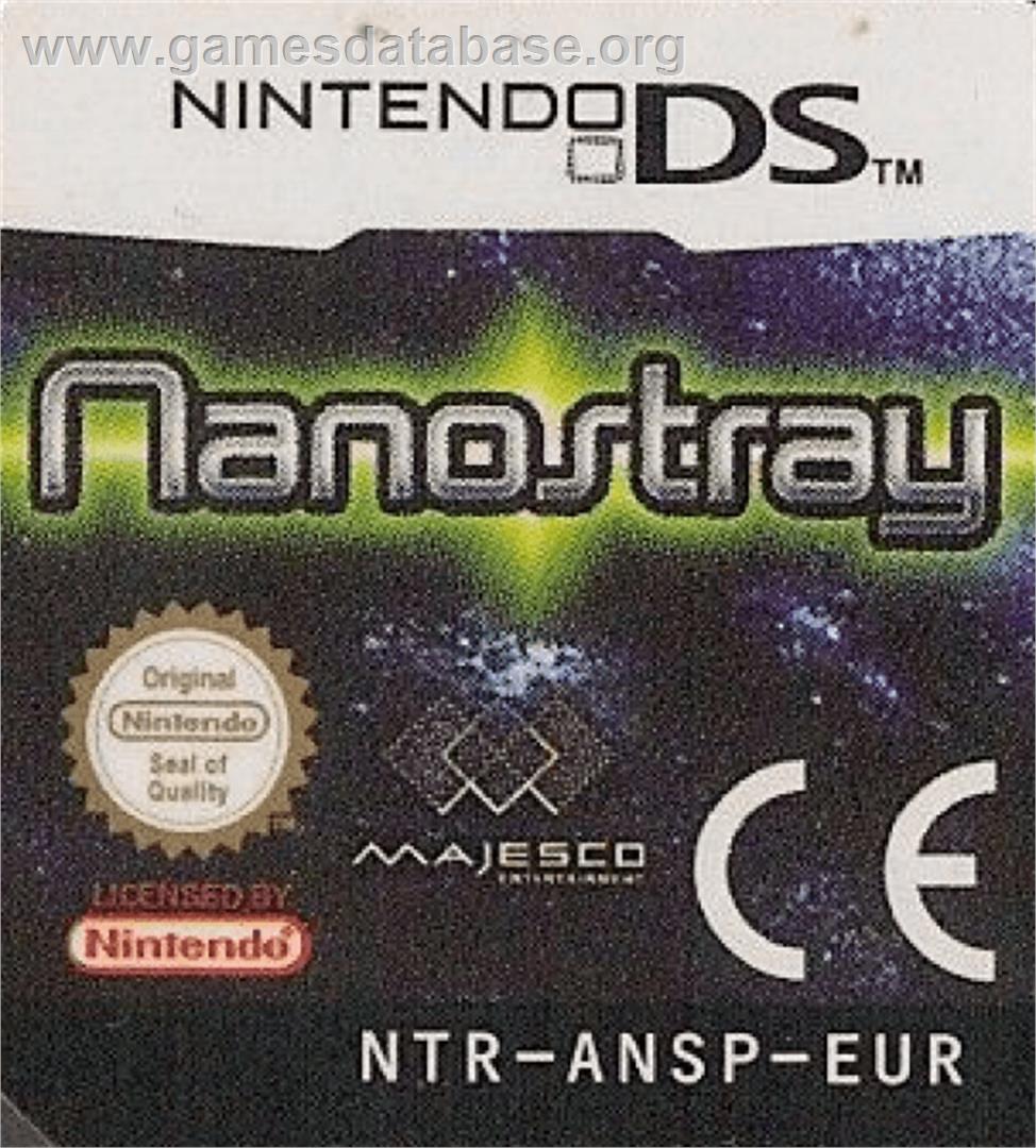 Nanostray - Nintendo DS - Artwork - Cartridge Top