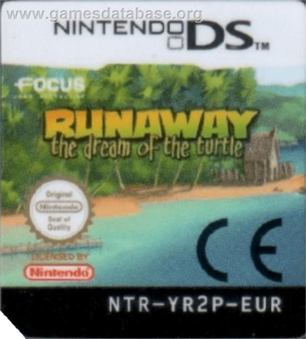 Runaway - The Dream Of The Turtle - Nintendo DS - Artwork - Cartridge Top
