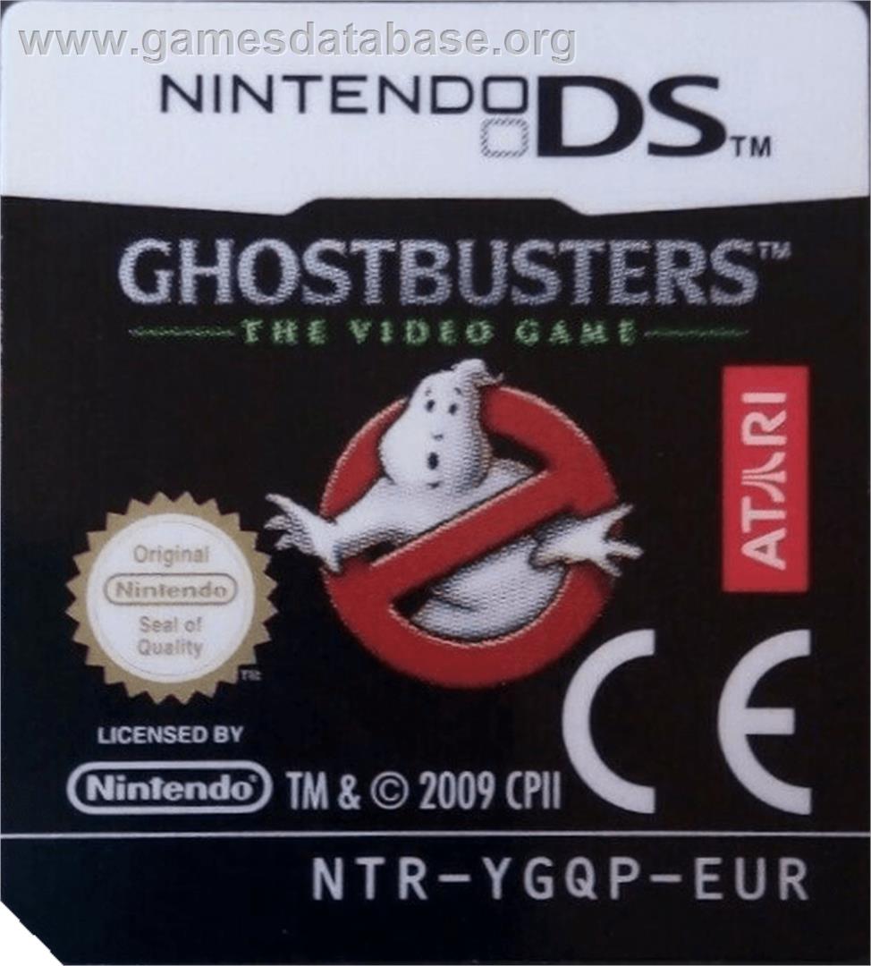 S.o.s. Fantômes - Le Jeu Vidéo - Nintendo DS - Artwork - Cartridge Top