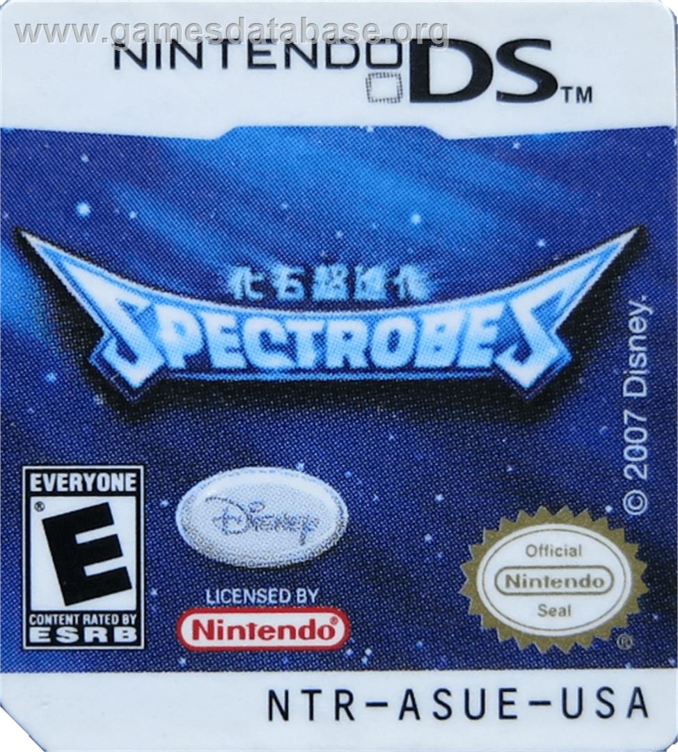 Spectrobes - Nintendo DS - Artwork - Cartridge Top